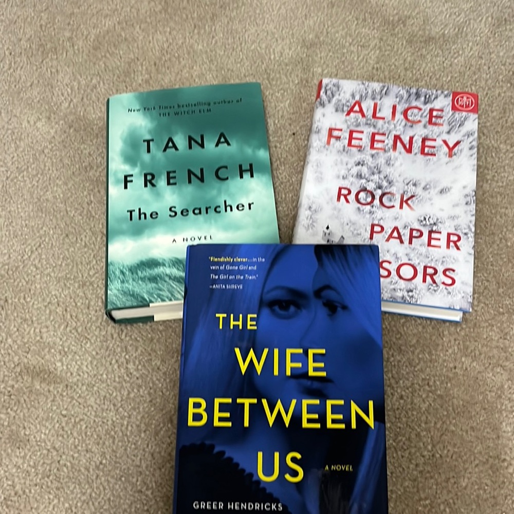 3 hardcover book bundle